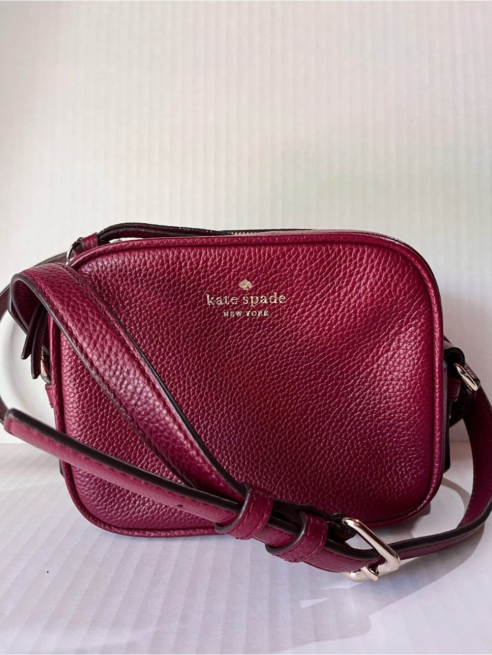 kate spade New York Pebble Leather Crossbody Bag